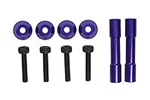 Kyosho Wing Stay Posts Aluminum  x2, 4x Aluminum Washers and 4 Cap Screws