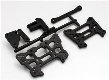 KYOIG103B Kyosho Inferno GT and GT2 Front and Rear Shock Stay Set
