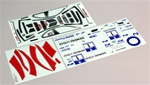 KYOIGB051-1 Kyosho Inferno GT BMW M3 GTR Decal Set