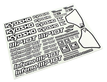 KYOISD102 Kyosho Inferno MP10T Decal Set