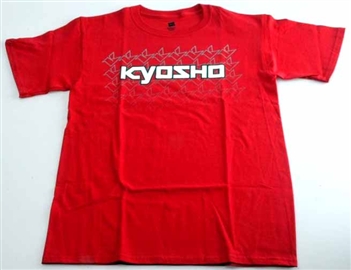KYOKA10002SX Kyosho K Fade Short Sleeve T-Shirt Red Size X