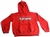 KYOKA20002H2XL Kyosho K Fade Sweatshirt With Hood Red - 2X Large