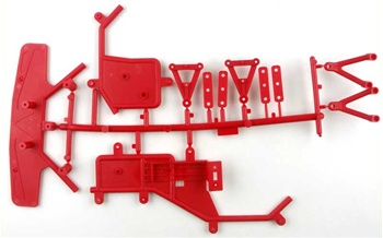 KYOKT003 Kyosho Birel Racing Kart Red Frame Set