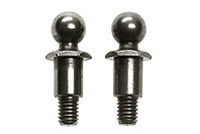 Kyosho Short 4.8mm Steering Knuckle King Pin Balls (ZX-5) - Package of 2