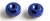 KYOLAW41-01 Kyosho Blue Aluminum Battery Post Adjust Nuts - Package of 2
