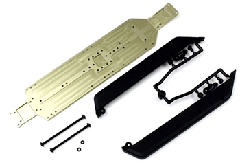 KYOLAW54B Kyosho Lazer Aluminum HD Main Chassis Set