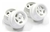 KYOMBH001W Kyosho Mini-Z Buggy Optima Wheel Set White