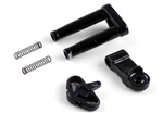 KYOMC002BK Kyosho Moto Racer Front suspension Assembly in Black