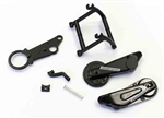 KYOMC003Y Kyosho Moto Racer Rear Arm Parts Set