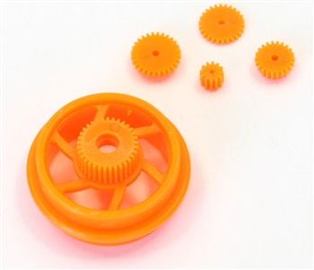 KYOMC004OR Kyosho Moto Racer Orange Drive Gear Set