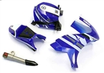 KYOMCB001BYB Kyosho Moto Racer Yamaha Body Parts Set