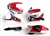 KYOMCB001BYR Kyosho Moto Racer Yamaha Red Body Parts Set