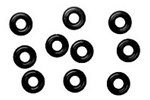 KYOORG03BK Kyosho O-rings Black - Package of 10