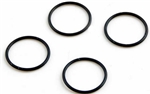 KYOORG078 Kyosho O-Ring 0.78 Black - Package of 4