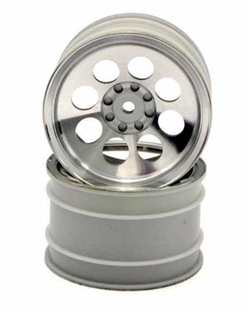 KYOOTH245SC Optima/ Javelin  8 Hole Wheel 50mm Satin Chrome - Package of 2