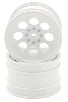 KYOOTH245W Optima/ Javelin  8 Hole Wheel 50mm White - Package of 2