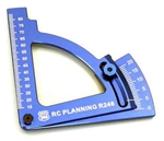 KYOR246-8191 Kyosho R246 Camber Gauge Blue -5-20deg.