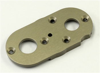 KYOSCW011GM Kyosho Scorpion CNC Motor Plate Gunmetal