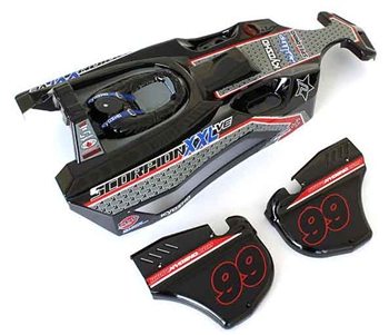 KYOSXB002 Kyosho Scorpion XXL Completed Body Set T2 Black