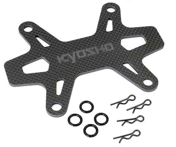 KYOSXW001 Kyosho Scorpion XXL VE Carbon Battery Holder