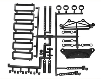 KYOTF011 Kyosho TF-5 Bumper Plastic Parts Set