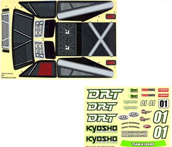 KYOTRD111 Kyosho DRT Decal Set