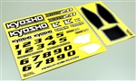 KYOTRD551 Kyosho DBX 2.0 Decal Set