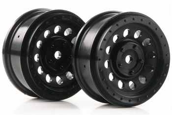 KYOTRH111BK Kyosho DRT Black Wheel - Package of 2