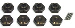 KYOTRW106 Kyosho 1/8 Wheel Stopper Set 17mm Hex Adapters - Package of 4
