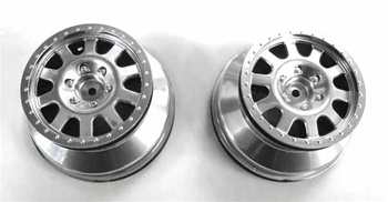 KYOUMH601S Kyosho Ultima SC Silver Wheels - Package of 2