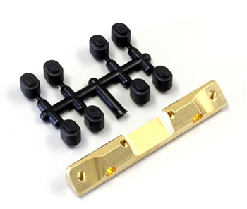 KYOUMW725B Kyosho Ultima RB6 and RT6 Brass Rear Suspension Holder RR-MID "B" Version