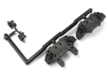 KYOUMW736 Kyosho Ultima UMW736 Carbon Composite Rear Bulk Head RB6.6/MID