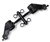 KYOUMW743 Kyosho Ultima RB7 Carbon Composite Front Knuckle Arm Set