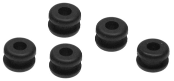 KYOVZ246 Kyosho Rubber Grommet 3mm x 7mm x 5mm - Package of 5