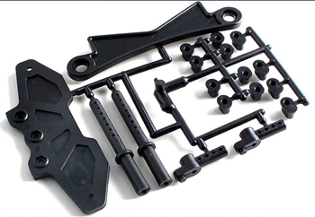 KYOVZ410 Kyosho V-One R4 Bumper and Suspension Bush Set