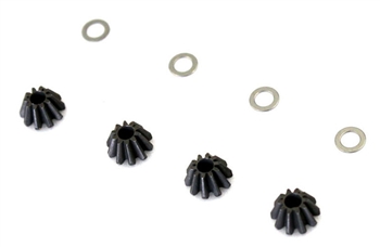 KYOVZW424-01 Kyosho Steel Differential Bevel Gear for Viscous Differential for R4, SC and SCR - Package of 4 