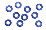 KYOW0142 Kyosho 2mm Blue Aluminum Washers