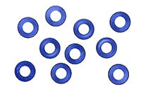 KYOW0142 Kyosho 2mm Blue Aluminum Washers