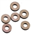 KYOW0145GM Kyosho Aluminum collar 3x7x1mm Gunmetal - Package of 6