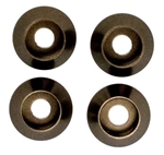 KYOW0148GM Kyosho M3 M3.0 Head Washer Gunmetal - Package of 4