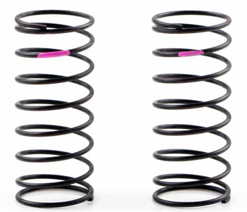 KYOXGS001 Kyosho Front Big Bore Shock Spring Pink Soft  - Package of 2
