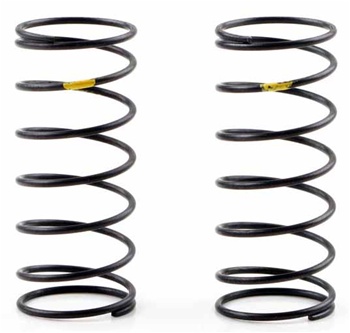 KYOXGS005 Kyosho Front Big Bore Shock Spring Yellow Hard - Package of 2