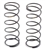 KYOXGS024 Kyosho Big Bore Shock Spring Gold Medium - 38mm (Ultima RT5/SC Front) - Package of 2