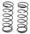 KYOXGS025 Kyosho Big Bore Shock Spring White Medium Soft - 38mm (Ultima RT5/SC Front) - Package of 2