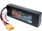 PHB2S520050C 5200 mAh 7.4V 2S 50C LiPo Battery w/ Hardwired XT90