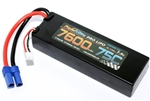 PHB2S760075CEC5HCS 7600mAh 7.4V 2S 75C LiPo Battery with Hardwired EC5