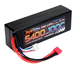 PHB3S5400100CDNSHCS 3S 11.1V 5400MAH 100C W/ Deans Hard Case