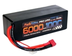 PHB4S6000100CDNSHCS 4S 14.8V 6000MAH 100C w/ Deans Hard Case