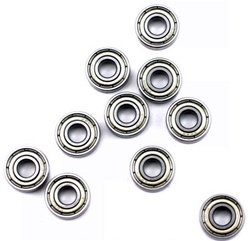 ProTek RC 5x13x4mm Metal Shielded 1/8 Clutch Bearing Package of 10