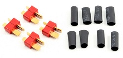 ProTek RC T Style Ultra Plugs Package of 4 Male